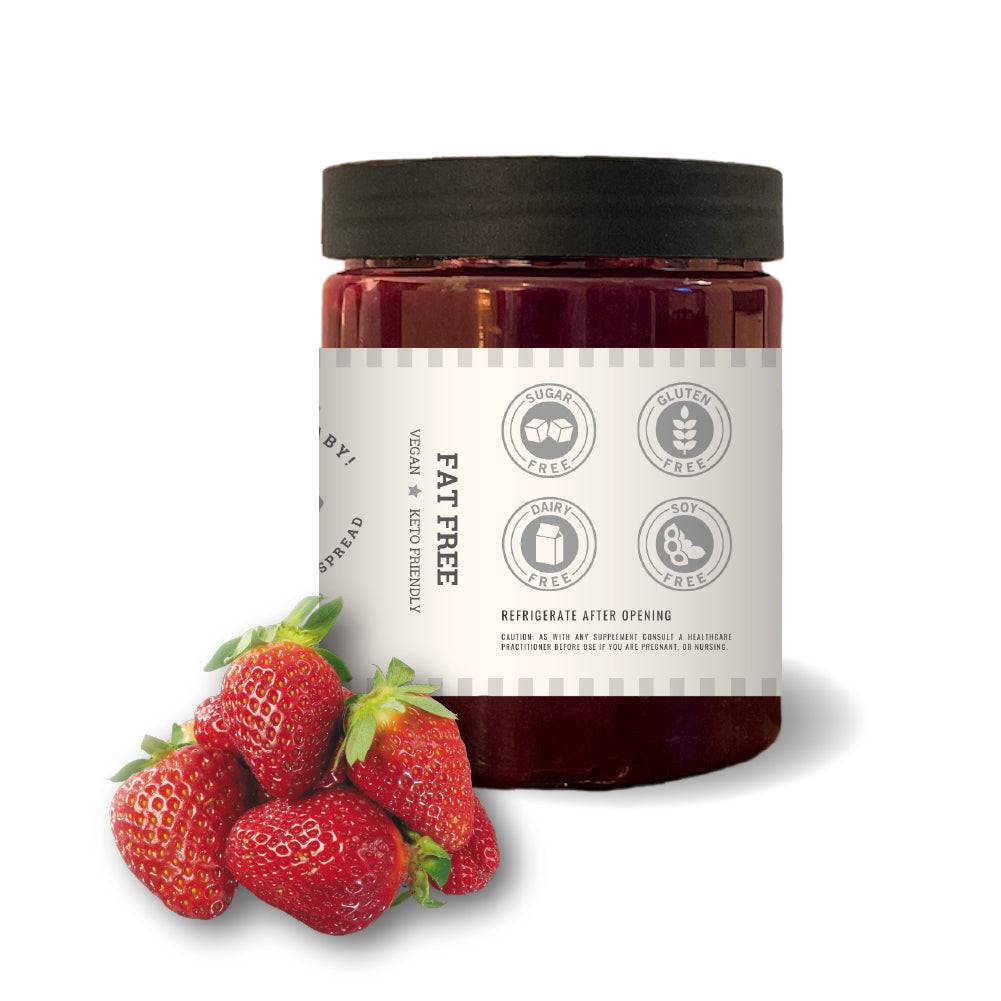 Shredded, Baby! Strawberry Weight-Loss Fruit Spread [8 Ounces]